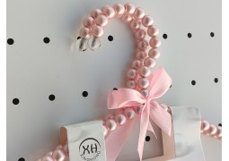 Вішалки-плечики металеві 400х10мм. з перламутровими кульками